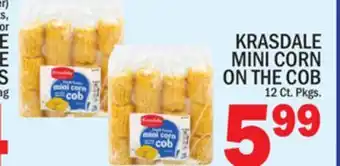 C Town KRASDALE MINI CORN ON THE COB offer