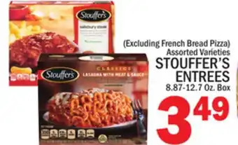 C Town STOUFFER'S ENTREES offer