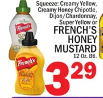 C Town FRENCH'S HONEY MUSTARD offer