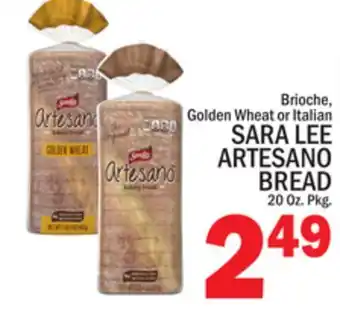 C Town SARA LEE ARTESANO BREAD offer