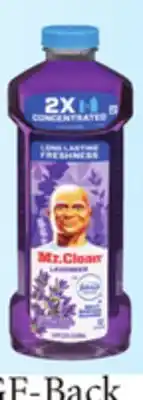 Bravo Supermarkets MR. CLEAN 2X LIQUID CLEANER offer