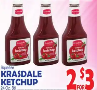Bravo Supermarkets KRASDALE KETCHUP offer