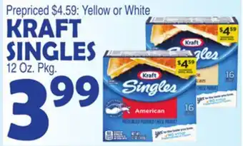 Bravo Supermarkets KRAFT SINGLES offer