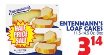 Bravo Supermarkets ENTENMANN'S LOAF CAKES offer