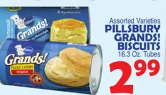 Bravo Supermarkets PILLSBURY GRANDS! BISCUITS offer