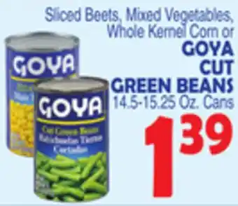 Bravo Supermarkets GOYA CUT GREEN BEANS offer