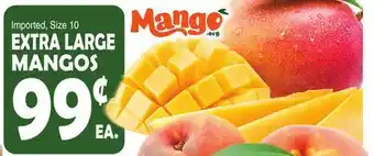 Bravo Supermarkets EXTRA LARGE MANGOS offer