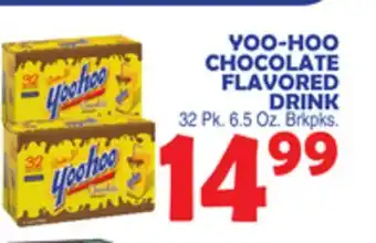 Bravo Supermarkets YOO-HOO CHOCOLATE FLAVORED DRINK offer