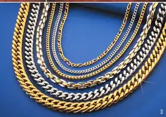 Boscov's Men's Stainless Steel Chains offer