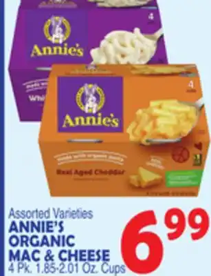 Bravo Supermarkets ANNIE'S ORGANIC MAC & CHEESE offer