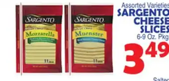 Bravo Supermarkets SARGENTO CHEESE SLICES offer