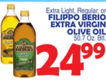 Bravo Supermarkets FILIPPO BERIO EXTRA VIRGIN OLIVE OIL offer