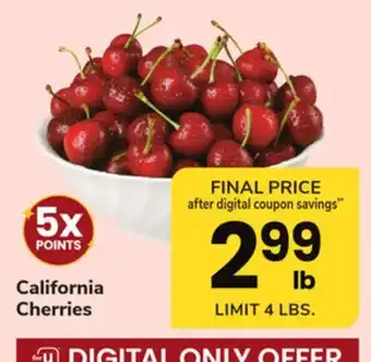 ACME California Cherries offer