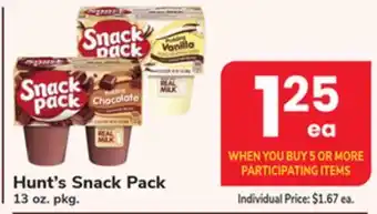 ACME Hunt's Snack Pack offer
