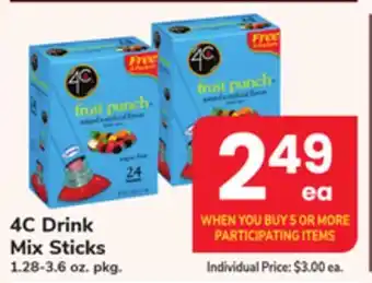 ACME 4C Drink Mix Sticks offer