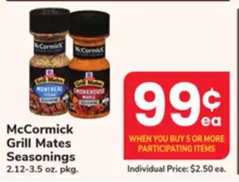 ACME McCormick Grill Mates Seasonings offer