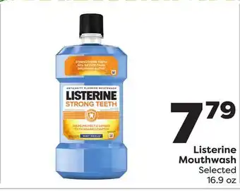 Weis Markets Listerine Mouthwash offer