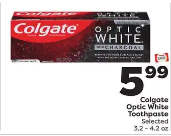 Weis Markets Colgate Optic White Toothpaste offer