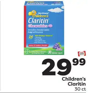 Weis Markets Children's Claritin offer