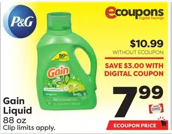 Weis Markets Gain Liquid offer