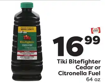 Weis Markets Tiki Bitefighter Cedar or Citronella Fuel offer