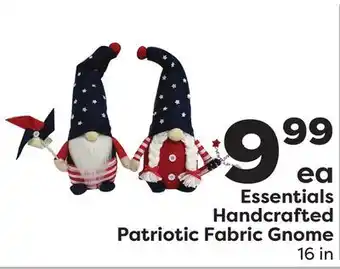 Weis Markets Essentials Handcrafted Patriotic Fabric Gnome offer