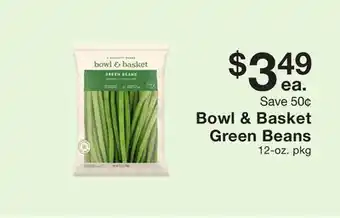 Fairway Store Market Bowl & Basket Green Beans offer