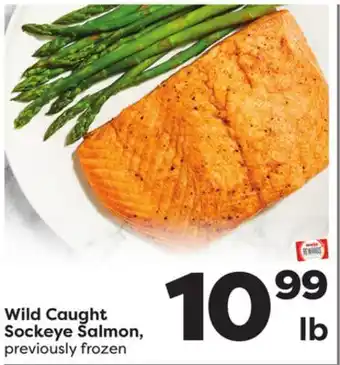 Weis Markets Wild Caught Sockeye Salmon offer