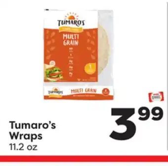 Weis Markets Tumaro's Wraps offer