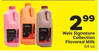 Weis Markets Weis Signature Collection Flavored Milk offer