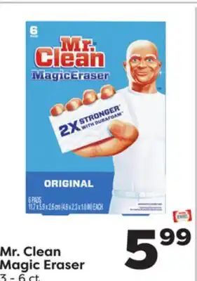 Weis Markets Mr. Clean Magic Eraser offer