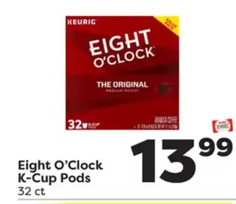 Weis Markets Eight O'Clock K-Cup Pods offer