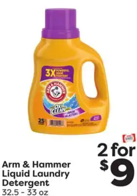 Weis Markets Arm & Hammer Liquid Laundry Detergent offer