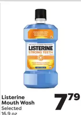 Weis Markets Listerine Mouth Wash offer