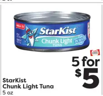 Weis Markets StarKist Chunk Light Tuna offer