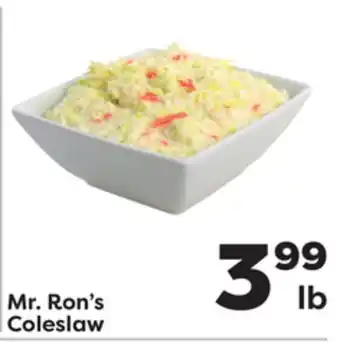 Weis Markets Mr. Ron's Coleslaw offer