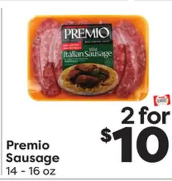 Weis Markets Premio Sausage offer