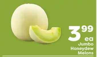 Weis Markets Jumbo Honeydew Melons offer
