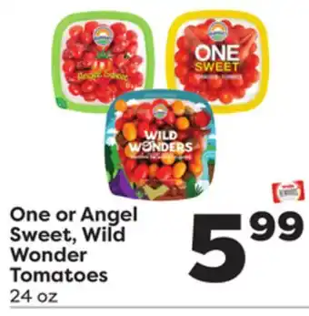 Weis Markets One Angel Sweet, Wild Wonder Tomatoes offer