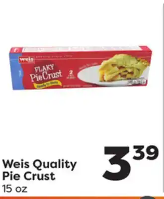 Weis Markets Weis Quality Pie Crust offer