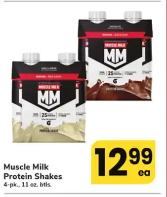 ACME Muscle Milk Protein Shakes offer