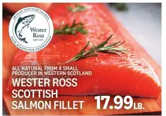 Kings Food Markets WESTER ROSS SCOTTISH SALMON FILLET offer