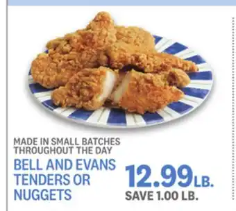 Kings Food Markets BELL AND EVANS TENDERS OR NUGGETS offer