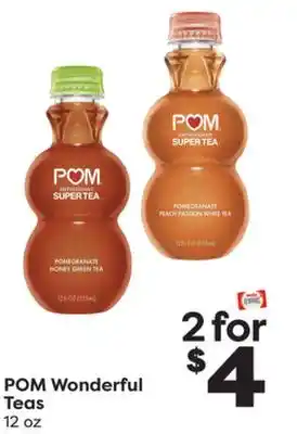 Weis Markets POM Wonderful Teas offer