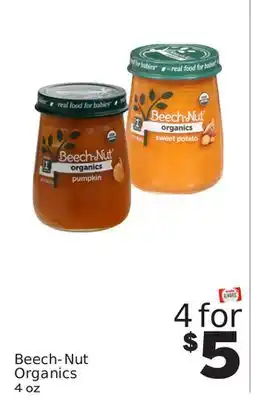 Weis Markets Beech-Nut Organics offer