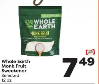 Weis Markets Whole Earth Monk Fruit Sweetener offer