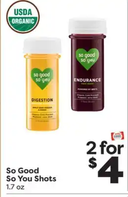 Weis Markets So Good So You Shots offer