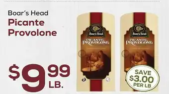 DeCicco & Sons Boar's Head Picante Provolone offer