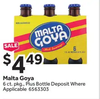 Stop&Shop Malta Goya offer