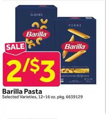 Stop&Shop Barilla Pasta offer